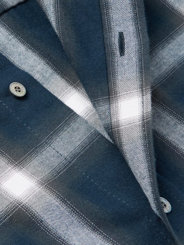 Setar Checked Organic Cotton-Flannel Shirt - CU