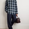 Setar Checked Organic Cotton-Flannel Shirt - OU