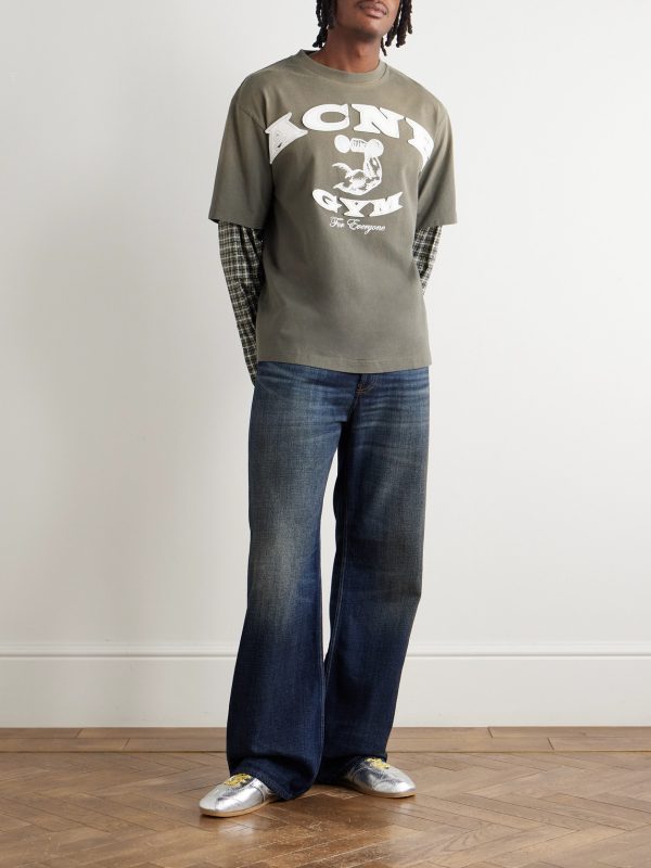 2021M Yoyogi Wide-Leg Jeans - OU