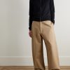 Ribbed Wool Zip-Up Sweater - OU