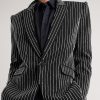 Bead-Embellished Woven Blazer - E1