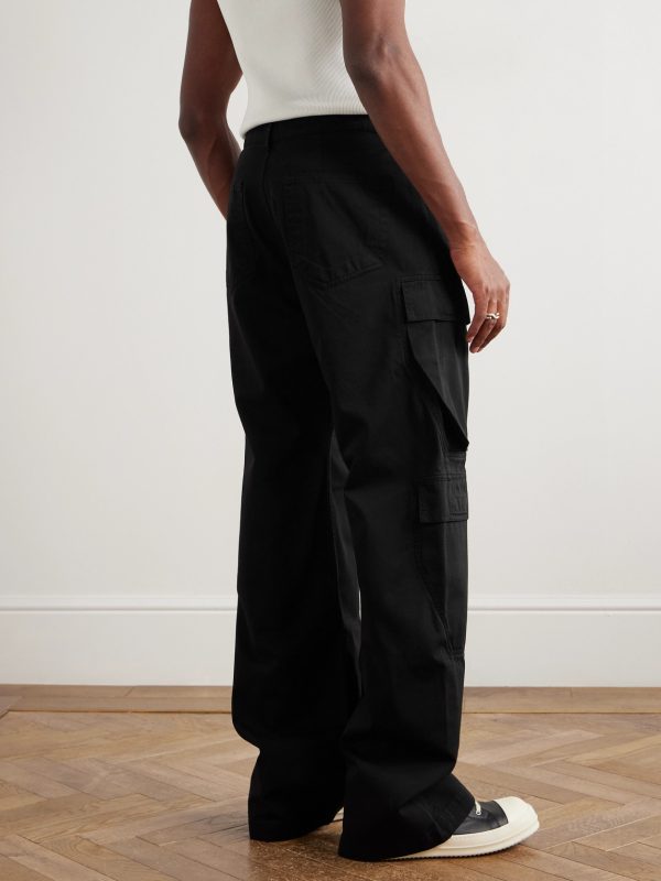 Straight-Leg Cargo Jeans - BK
