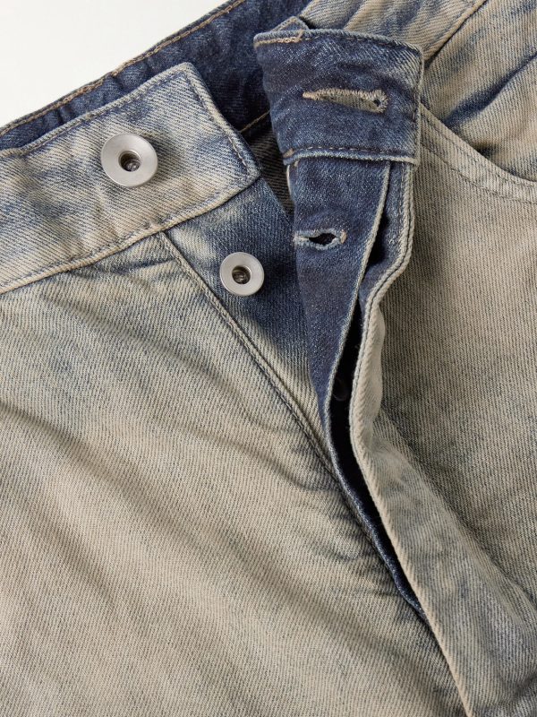 Straight-Leg Cargo Jeans - E1 Straight-Leg Cargo Jeans - E1