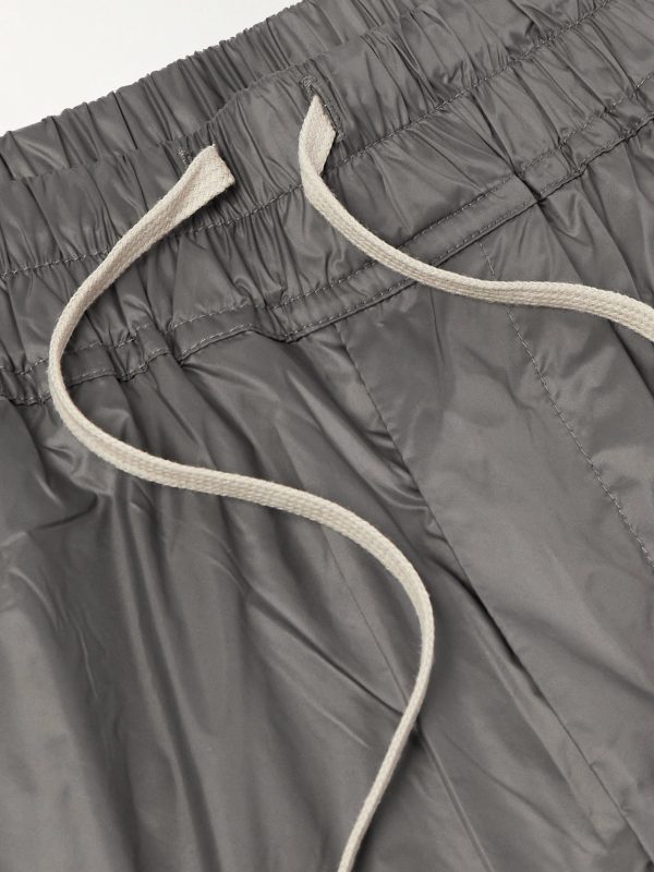 Pusher Wide-Leg Nylon-Canvas Drawstring Trousers - E1 Pusher Wide-Leg Nylon-Canvas Drawstring Trousers - E1