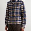 Checked Cotton-Flannel Overshirt - FR Checked Cotton-Flannel Overshirt - FR