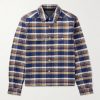 Checked Cotton-Flannel Overshirt Checked Cotton-Flannel Overshirt