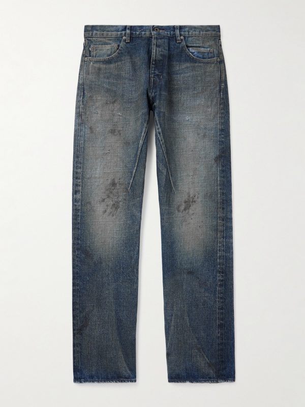 DRKSHDW Kurdt Straight-Leg Distressed Jeans DRKSHDW Kurdt Straight-Leg Distressed Jeans