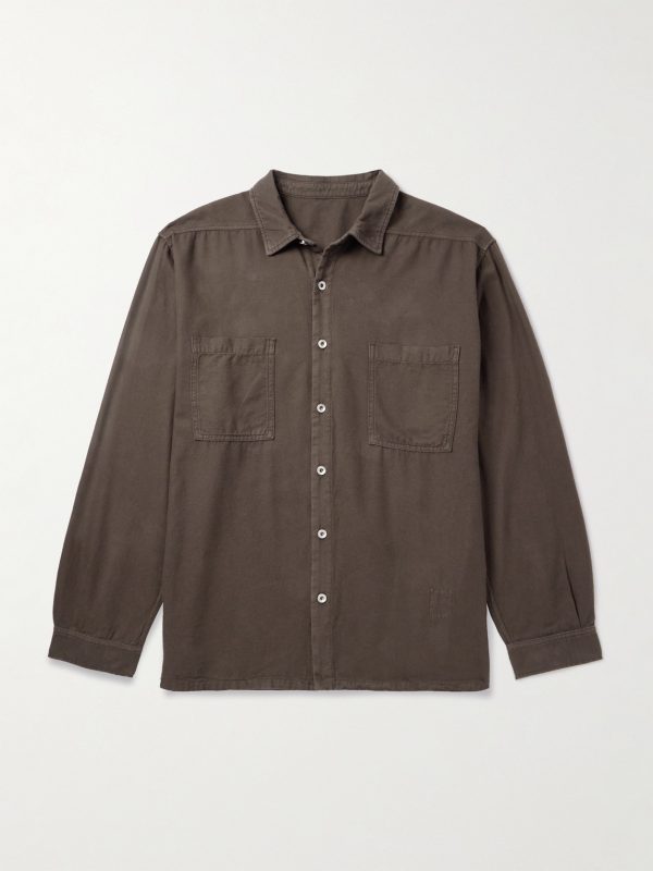 Jumbo Cotton-Twill Shirt