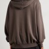 Oversized Organic Cotton-Jersey Hoodie - BK Oversized Organic Cotton-Jersey Hoodie - BK