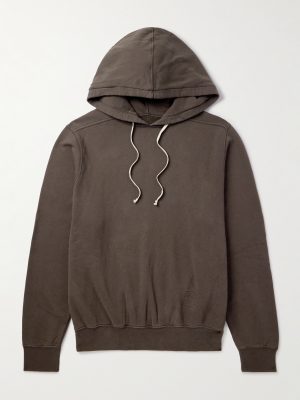 Oversized Organic Cotton-Jersey Hoodie