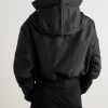Alice Cropped Padded Nylon-Canvas Hooded Bomber Jacket - BK Alice Cropped Padded Nylon-Canvas Hooded Bomber Jacket - BK