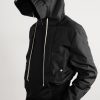 Alice Cropped Padded Nylon-Canvas Hooded Bomber Jacket - E2 Alice Cropped Padded Nylon-Canvas Hooded Bomber Jacket - E2