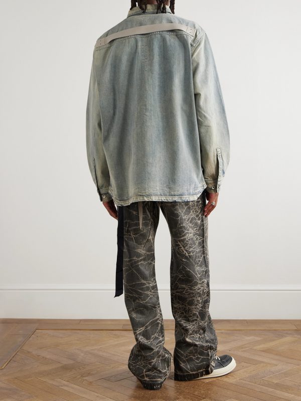 Denim Jumbo Overshirt - BK Denim Jumbo Overshirt - BK