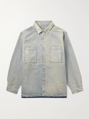 Denim Jumbo Overshirt Denim Jumbo Overshirt