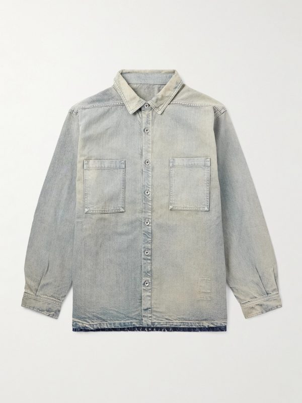 Denim Jumbo Overshirt Denim Jumbo Overshirt