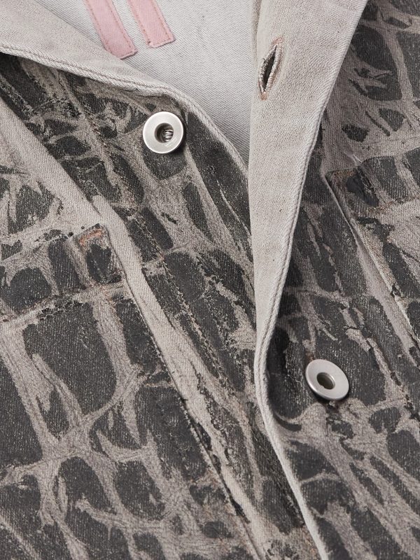 Magnum Tommy Foil-Coated Denim Shirt - CU Magnum Tommy Foil-Coated Denim Shirt - CU