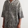 Magnum Tommy Foil-Coated Denim Shirt - FR Magnum Tommy Foil-Coated Denim Shirt - FR