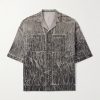 Magnum Tommy Foil-Coated Denim Shirt Magnum Tommy Foil-Coated Denim Shirt