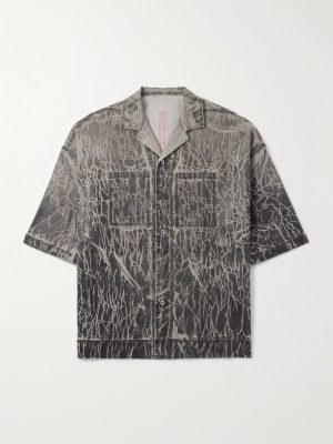 Magnum Tommy Foil-Coated Denim Shirt