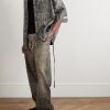 Magnum Tommy Foil-Coated Denim Shirt - OU Magnum Tommy Foil-Coated Denim Shirt - OU
