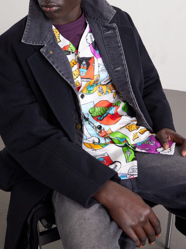 Skeleton Beach Edition Wilson Printed Twill Shirt - CU Skeleton Beach Edition Wilson Printed Twill Shirt - CU