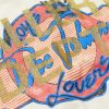 + Doc Johnson Toys 4 Love Glittered Printed Cotton-Jersey T-Shirt - E1 + Doc Johnson Toys 4 Love Glittered Printed Cotton-Jersey T-Shirt - E1