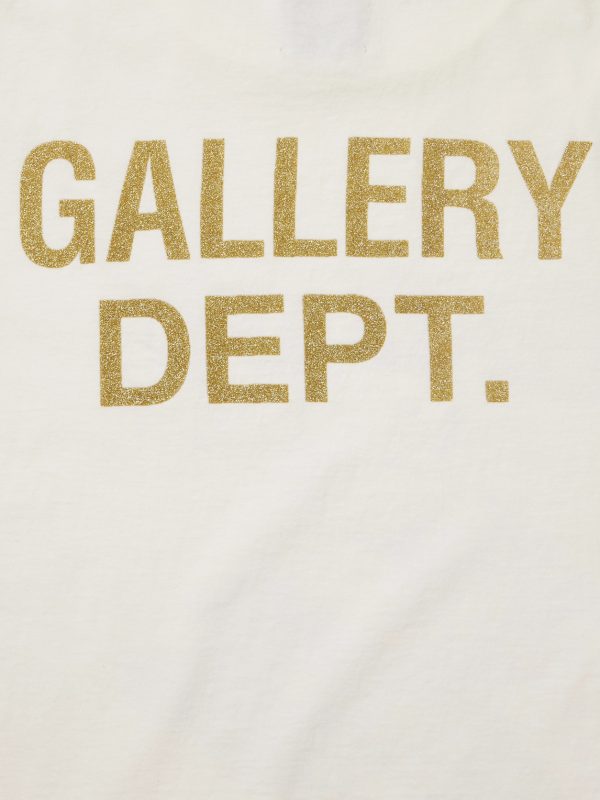 Rally Glittered Logo-Print Cotton-Jersey T-Shirt - E1