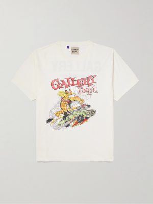 Rally Glittered Logo-Print Cotton-Jersey T-Shirt Rally Glittered Logo-Print Cotton-Jersey T-Shirt