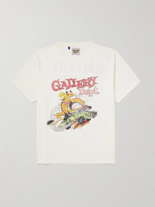 Rally Glittered Logo-Print Cotton-Jersey T-Shirt