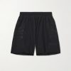 Dept Fitness Straight-Leg Printed Cotton-Jersey Shorts