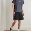 Dept Fitness Straight-Leg Printed Cotton-Jersey Shorts - OU