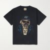 Biker Dog Glittered Printed Cotton-Jersey T-Shirt Biker Dog Glittered Printed Cotton-Jersey T-Shirt