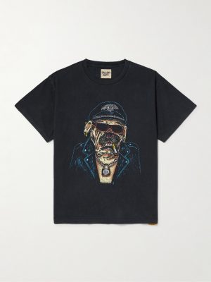 Biker Dog Glittered Printed Cotton-Jersey T-Shirt Biker Dog Glittered Printed Cotton-Jersey T-Shirt