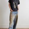 Biker Dog Glittered Printed Cotton-Jersey T-Shirt - OU Biker Dog Glittered Printed Cotton-Jersey T-Shirt - OU