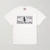 Funky Ass Records Glittered Printed Cotton-Jersey T-Shirt Funky Ass Records Glittered Printed Cotton-Jersey T-Shirt