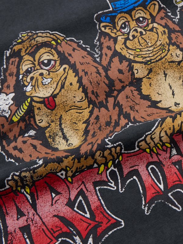 See No Evil Glittered Printed Cotton-Jersey T-Shirt - CU See No Evil Glittered Printed Cotton-Jersey T-Shirt - CU