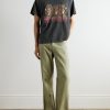 See No Evil Glittered Printed Cotton-Jersey T-Shirt - OU See No Evil Glittered Printed Cotton-Jersey T-Shirt - OU