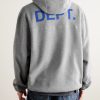 Trail Logo-Print Fleece Hoodie - BK Trail Logo-Print Fleece Hoodie - BK