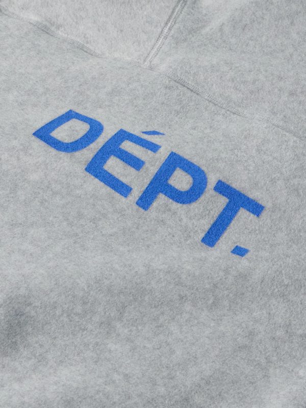 Trail Logo-Print Fleece Hoodie - CU Trail Logo-Print Fleece Hoodie - CU