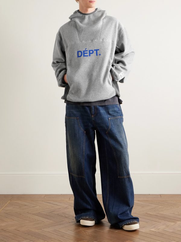 Trail Logo-Print Fleece Hoodie - OU Trail Logo-Print Fleece Hoodie - OU