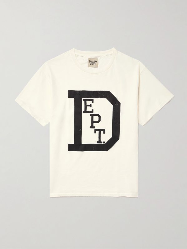 University Logo-Print Cotton-Jersey T-Shirt