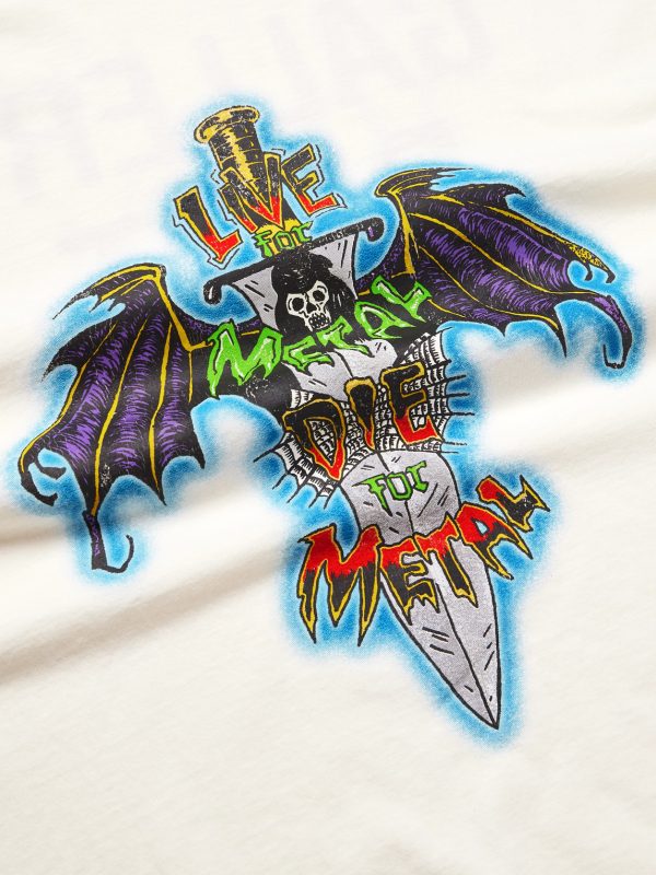 Live For Metal Glittered Printed Cotton-Jersey T-Shirt - CU