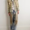 Marley Logo-Appliquéd Distressed Checked Cotton-Flannel Shirt - OU Marley Logo-Appliquéd Distressed Checked Cotton-Flannel Shirt - OU