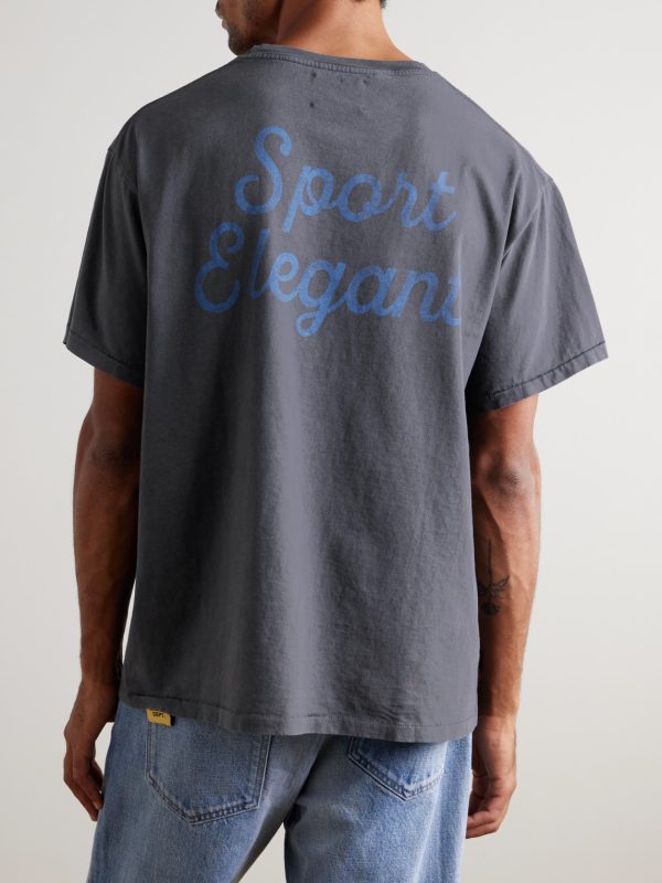 Logo-Print Cotton-Jersey T-Shirt - BK Logo-Print Cotton-Jersey T-Shirt - BK