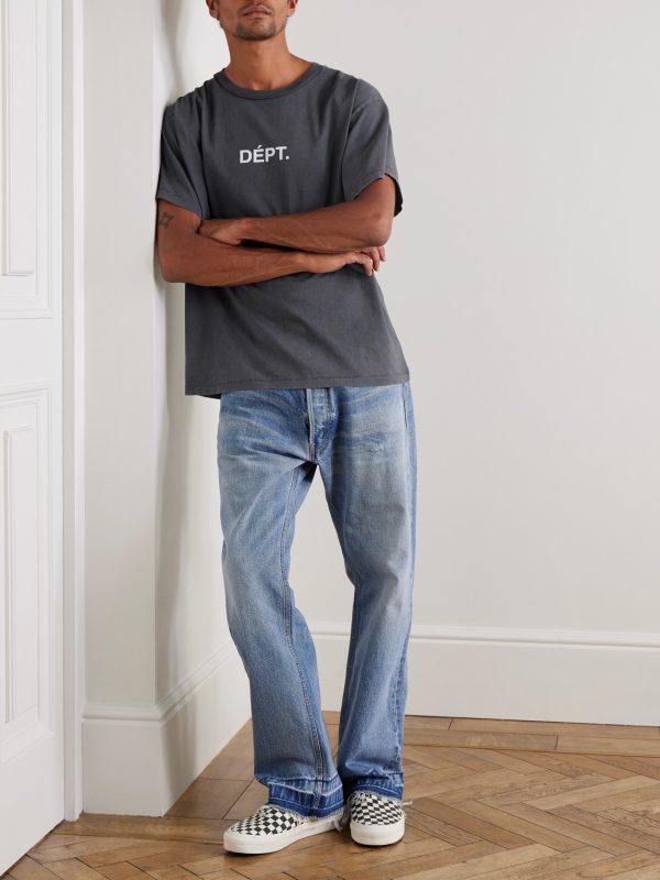 Logo-Print Cotton-Jersey T-Shirt - OU Logo-Print Cotton-Jersey T-Shirt - OU