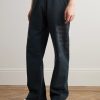 Post Workout Logo-Print Wide-Leg Cotton-Jersey Sweatpants - FR