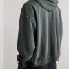 Oversized Logo-Debossed Cotton-Jersey Hoodie - BK Oversized Logo-Debossed Cotton-Jersey Hoodie - BK