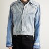 Ford Panelled Denim Trucker Jacket - FR Ford Panelled Denim Trucker Jacket - FR