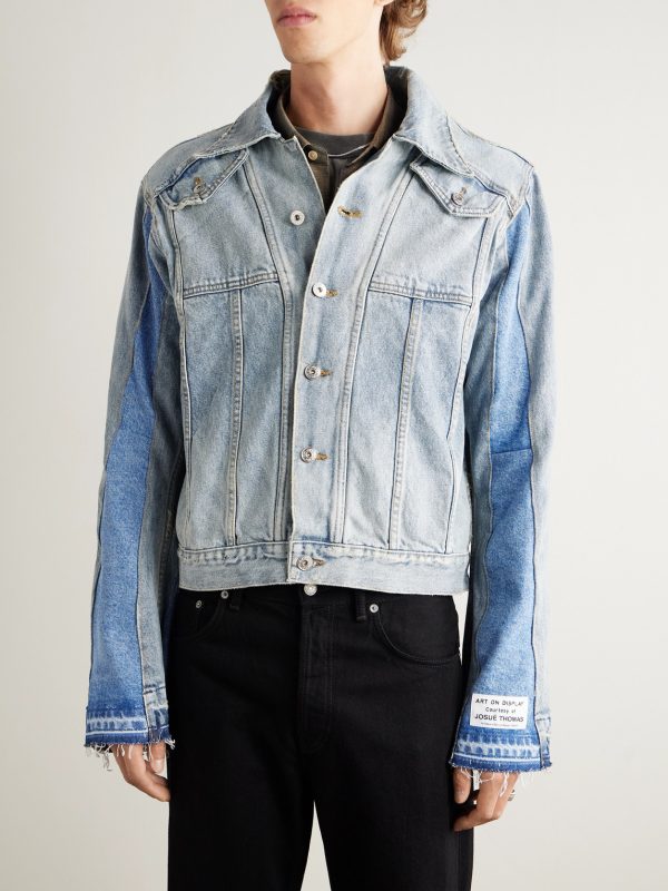 Ford Panelled Denim Trucker Jacket - FR Ford Panelled Denim Trucker Jacket - FR