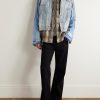 Ford Panelled Denim Trucker Jacket - OU Ford Panelled Denim Trucker Jacket - OU
